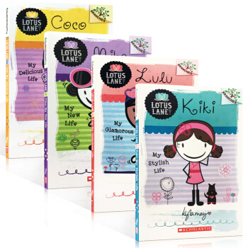 英文原版 Scholastic Branches：Lotus Lane日记系列4册 pdf epub mobi 下载