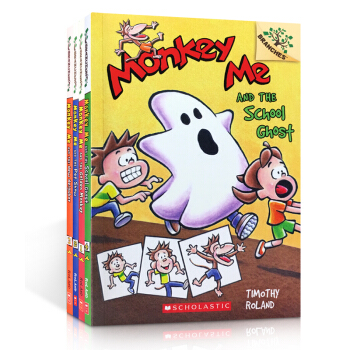 英文原版 Scholastic Branches Monkey Me 4册套装 桥梁章节书