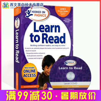英文原版 自然拼读Learn to Read - Level 3语音学习阅读—三级