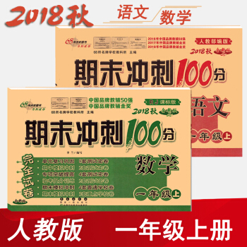 一年级上册试卷 期末冲刺100分1一年级上册语文数学单元期中期末同步测试卷练习题册人教版