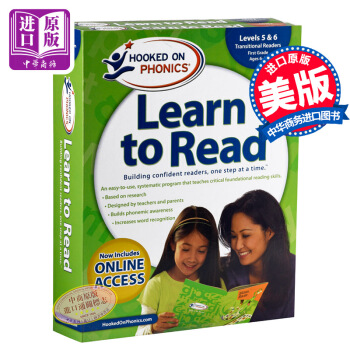 自然拼讀法 Hooked on Phonics 1st Grade L5&6 迷上語音 帶DVD光盤