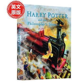 【中商原版】哈利波特与魔法石 精装进口收藏级全彩图册 哈利波特1 英文原版 铜版纸印刷 JK罗琳 pdf epub mobi 下载