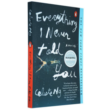 英文原版 everything i never told you 无声告白 伍绮诗
