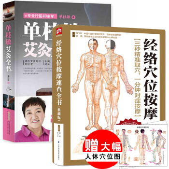 單桂敏艾灸全書+經絡穴位按摩速查全書 全2冊 艾灸書籍大全 艾灸書艾灸養生書 灸除百病 生 pdf epub mobi 下载