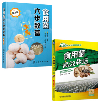 食用菌六步緻富寶典+食用菌高效栽培 食用菌栽培技術書 食用菌菇栽培種植技術大全 富硒菇生