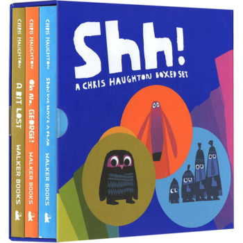 英文原版绘本 SHH! We Have a Plan 偷偷告诉你 克里斯霍顿纸板书3册 pdf epub mobi 下载