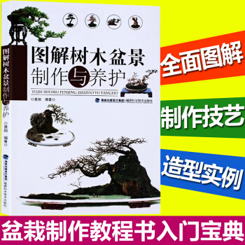 正版现货 图解树木盆景制作与养护 养花书籍 图书大全 盆栽制作教程书入门宝典 盆景书 花卉 pdf epub mobi 下载