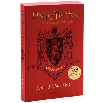 哈利波特与魔法石 英文原版 哈利波特第一部 Harry Potter 格兰芬多学院平裝版
