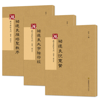 唐褚遂良雁塔圣教序+倪宽赞+大字阴符经 大唐三藏圣教序 楷书入门字帖 放大正版书法字帖历代 pdf epub mobi 下载