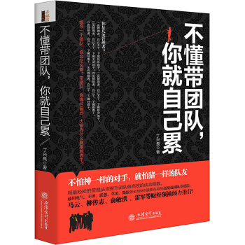 不懂帶團隊，你就自己纍 管理學團隊管理方麵書籍 管理書說話技巧 pdf epub mobi 下载
