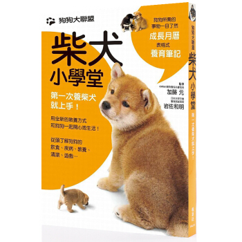 预售 狗狗大联盟:柴犬小学堂 楓葉社文化 加藤元, 岩佐和明 宠物养狗书籍/港台繁体中文图书