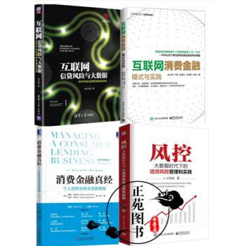 消费金融真经 个人贷款业务全流程指南+风控 大数据时代下的信贷风险管理和实践+互联网消费金