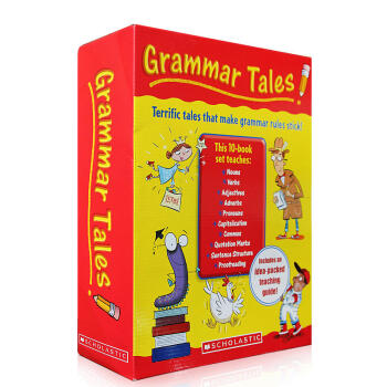 【中商原版】學樂語法故事圖畫書盒裝10冊 英文原版 Grammar Tales Box Set
