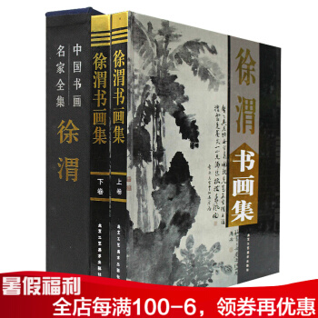 徐渭书画集 中国书画名家全集 徐渭书法绘画作品集 16开全2册 铜版纸彩色印刷 水墨画 pdf epub mobi 下载