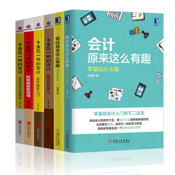 會計輕鬆入門【6冊】牛角包一樣的會計：控製與流程再造+融資那些事兒+會計原來這麼有趣書籍 圖書 pdf epub mobi 下载