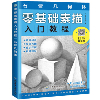 零基础素描入门教程 石膏几何体 素描教程书 铅笔素描从入门到精通 素描书入门自学 pdf epub mobi 下载