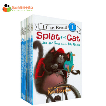 I Can Read: Splat the Cat 啪嗒貓 16冊自然拼讀高效學習#