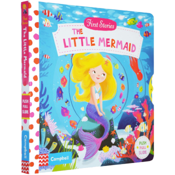 busy係列童話 First Stories Little Mermaid 紙闆機關操作書 美人魚