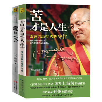 苦才是人生+爱的正念做才是得到苦才是人生心就是世界心灵修养成功励志佛教宗教哲学畅销书籍索达吉堪布的书 pdf epub mobi 下载