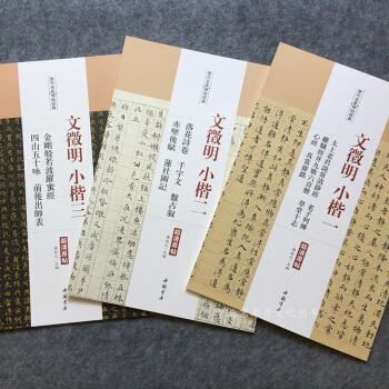 共3冊 文徵明小楷字帖心經赤壁賦韆字文金剛般若波羅蜜經落花詩捲曆代名傢碑帖經典超清原帖 pdf epub mobi 電子書 下載