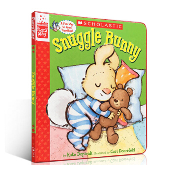 【中商原版】Snuggle Bunny 小兔子 角色扮演互動書 學樂兒童情感啓濛英語子繪本