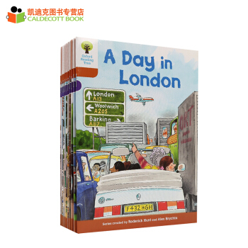 點讀版牛津閱讀樹 Oxford Reading Tree L8階11冊平裝英文繪本不含毛毛蟲點讀筆#