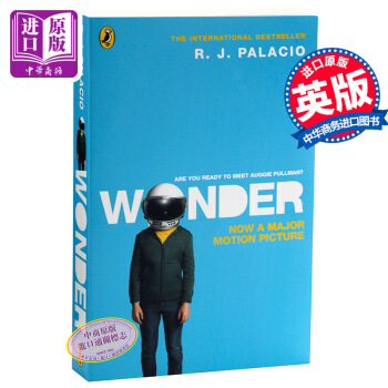 【中商原版】奇迹男孩 电影版英文原版Wonder (Film Tie-in) R J Palac