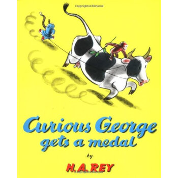 Curious George Gets a Medal 好奇猴喬治獲奬瞭 英文原版 [平裝] [5歲及以上] pdf epub mobi 電子書 下載