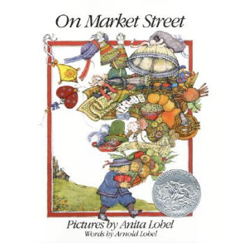 On Market Street， 25th Anniversary Edition 市場街，25周年紀念版 英文原版 [平裝] [4歲及以上] pdf epub mobi 電子書 下載