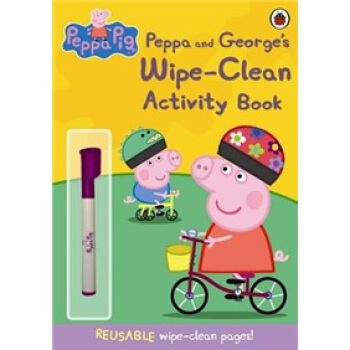 Peppa Pig: Peppa and George's Wipe-Clean Activity Book 粉红猪小妹系列图书 [平装] [3-6岁] pdf epub mobi 下载