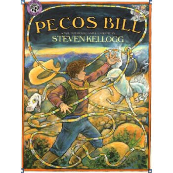 Pecos Bill 英文原版 [平裝] [4歲及以上] pdf epub mobi 下载