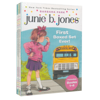 Junie B. Jones's First Boxed Set Ever! (Books 1-4) 硃尼·瓊斯係列1-4套 英文原版 [平裝] [6-9歲] pdf epub mobi 下载
