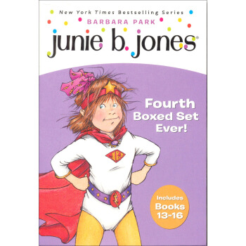 Junie B. Jones's Fourth Boxed Set Ever! (Books 13-16)[朱尼·琼斯系列13-16套装] [平装] [6-9岁] pdf epub mobi 电子书 下载