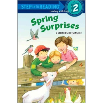 Spring Surprises (Step into Reading 2) 春天的惊喜 英文原版 [平装] [4岁及以上] pdf epub mobi 电子书 下载