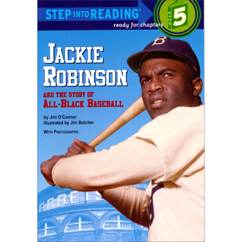 Step into Reading Jackie Robinson 棒球手傑剋羅賓遜 英文原版 [平裝] [7歲及以上] pdf epub mobi 下载