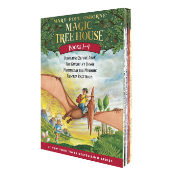 Magic Tree House Boxed Set, Books 1-4神奇樹屋套裝 英文原版 [盒裝] [8歲及以上] pdf epub mobi 電子書 下載