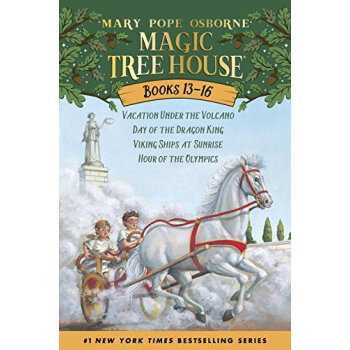Magic Tree House Volumes 13-16 Boxed Set 神奇樹屋盒裝集,第13-16冊 英文原版 [平裝] [5歲及以上] pdf epub mobi 電子書 下載