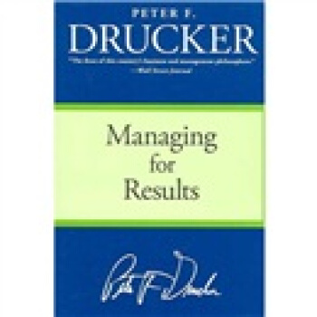 Managing for Results 成果管理 [平裝] pdf epub mobi 電子書 下載