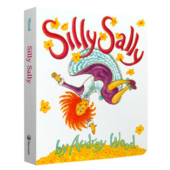 Silly Sally Board Book 倒著走的女孩 英文原版 [平裝] [1歲及以上] pdf epub mobi 下载