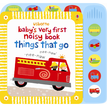 Baby's Very First Noisy Book: Things That Go (Board + sound panel) Usborne英文原版 [平装] pdf epub mobi 下载