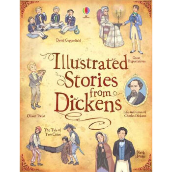 Illustrated Stories from Dickens (Usborne Illustrated Classics)狄更斯作品的繪本故事書 英文原版 [精裝] [7歲及以上] pdf epub mobi 電子書 下載