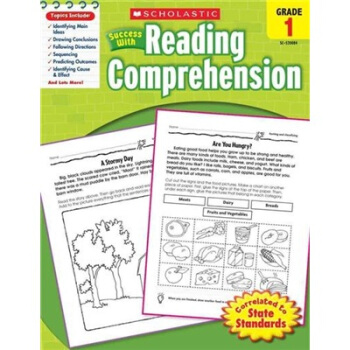 Scholastic Success with Reading Comprehension: Grade 1學樂必贏閱讀：1年級閱讀理解 英文原版 [平裝] [6歲及以上] pdf epub mobi 電子書 下載