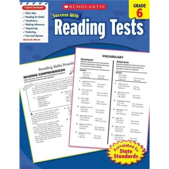 Scholastic Success with Reading Tests: Grade 6 [平装] [11岁及以上] pdf epub mobi 电子书 下载