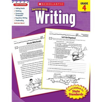 Scholastic Success with Writing: Grade 4平裝 學樂成功係列練習冊：四年級寫作 [平裝] [9歲及以上] pdf epub mobi 下载
