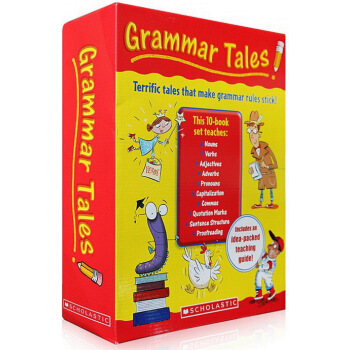 Grammar Tales Box Set学乐语法故事套装，共10册 英文原版 [盒装] [8岁及以上]