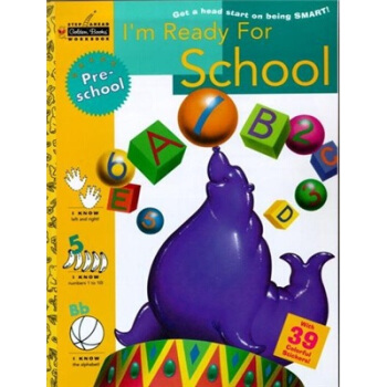 I'm Ready for School 学前准备 英文原版 [平装] [3岁及以上] pdf epub mobi 下载