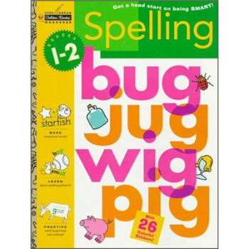 Spelling G1-2 英文原版 [平裝] [3歲及以上] [自然拼寫練習冊，初級] pdf epub mobi 下载