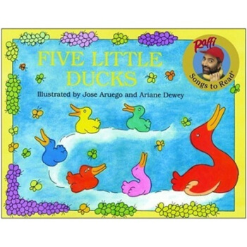Five Little Ducks五只小鸭子 英文原版 [平装] [2-3岁] pdf epub mobi 下载