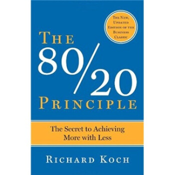 The 80/20 Principle 邁嚮成功 80/20效率法則 [平裝] pdf epub mobi 下载