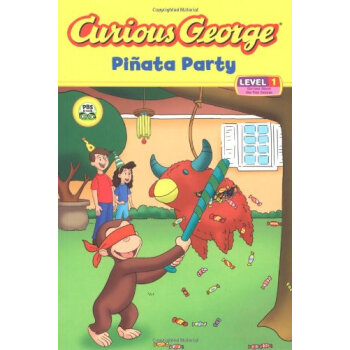 Curious George Pinata Party 好奇的乔治系列 [平装] [4岁及以上] pdf epub mobi 电子书 下载